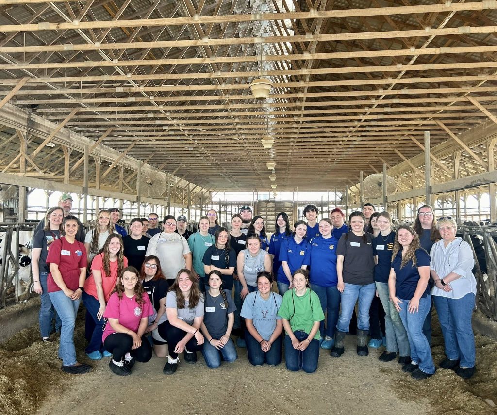 2025 UPenn Vet Science Exploration Experience Group Photo at Caristone Farm
